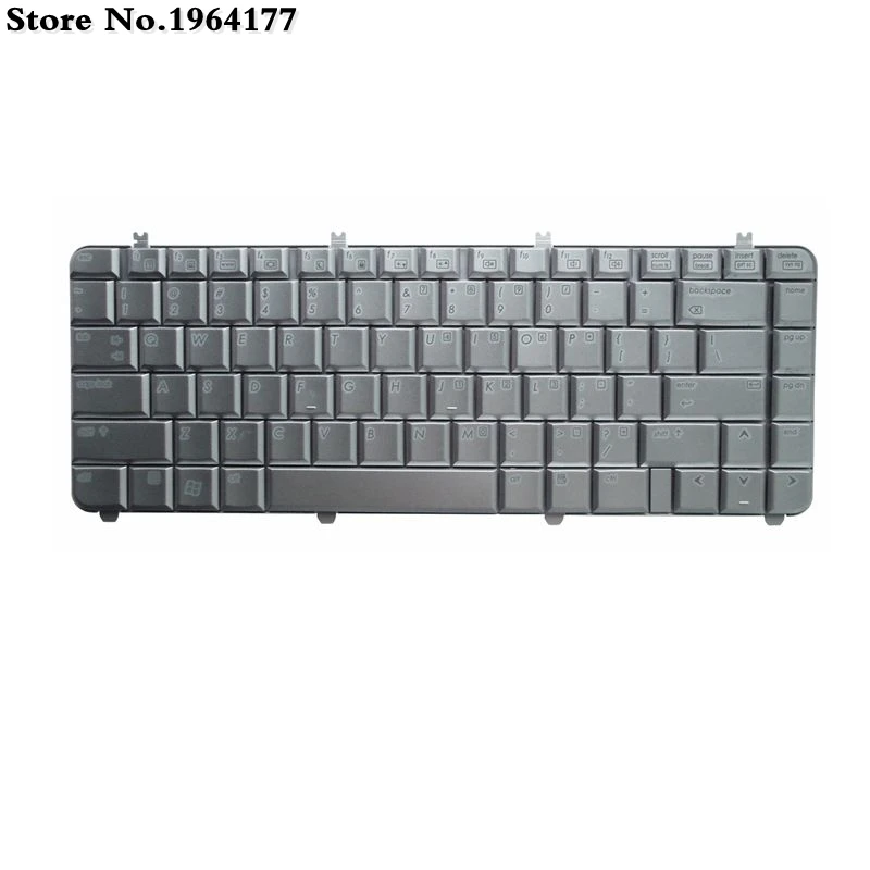 Английская клавиатура для ноутбука HP Pavilion DV5 1100 1200 1000 1219 1218TX 1219TX AEQT6700210 QT6A Silver