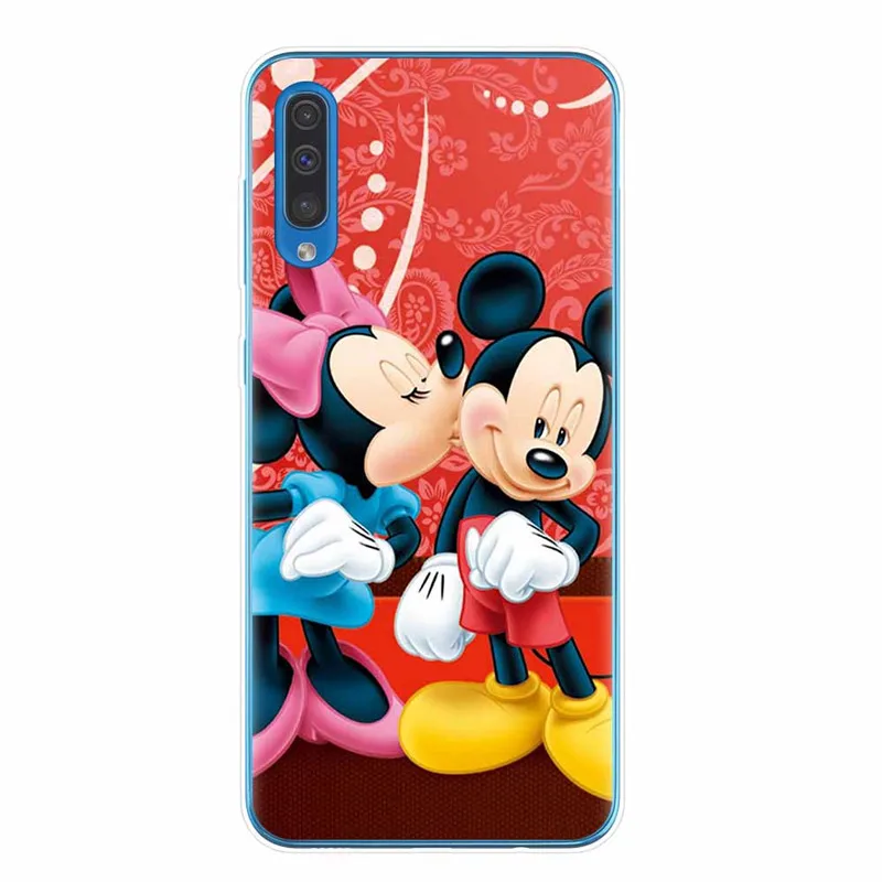 T6272 Милые чехлы для телефонов с Минни Маус для samsung A10 A20 A30 A40 A50 A60 A70 A80 A7 A9 A6 A8 Plus мягкая задняя крышка из ТПУ чехлы для телефонов - Цвет: T6272
