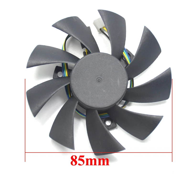 10 шт./лот новый вентилятор 85 мм T129215SU для ASUS MSI Gigabyte Zotac GTX 1060 Mini 960 RX460 RX550 560 R9 290X