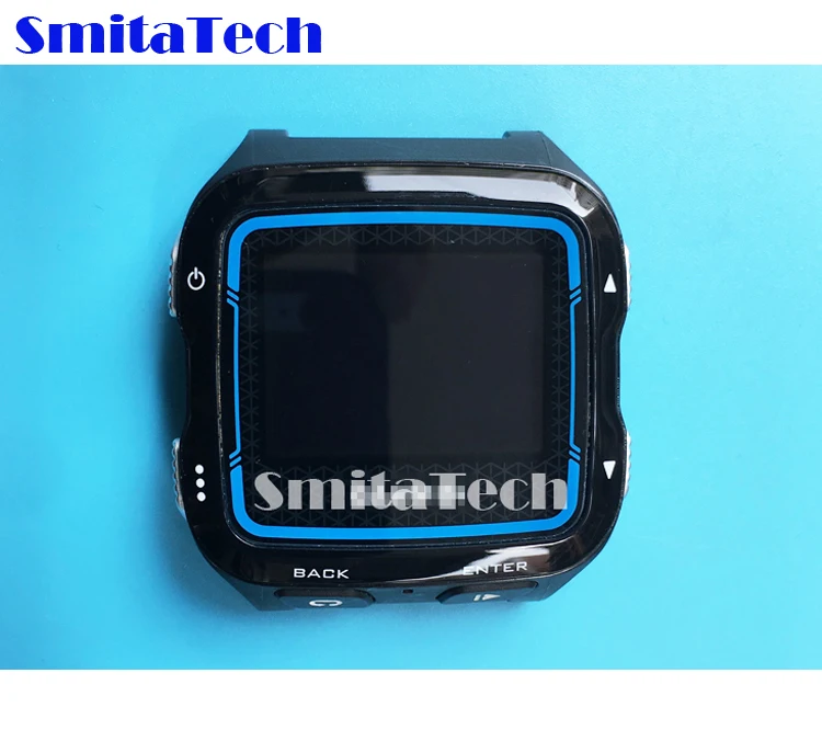 Передняя крышка для GPS часов Garmin Forerunner 920XT стекло с ЖК экраном черный/синий