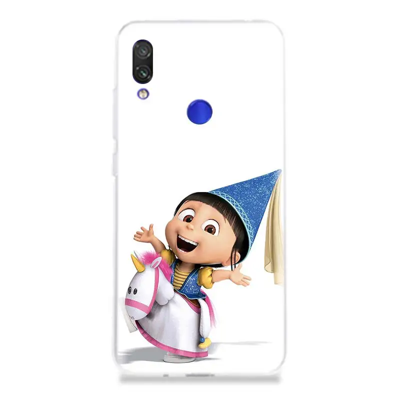 Чехол для телефона mi nions Gru Agnes Xiao Red S2 Y3 Y2 K20 Pro Note 7 7S 6 5 4 4X Pocophone F1 9 8 A2 Lite Coque