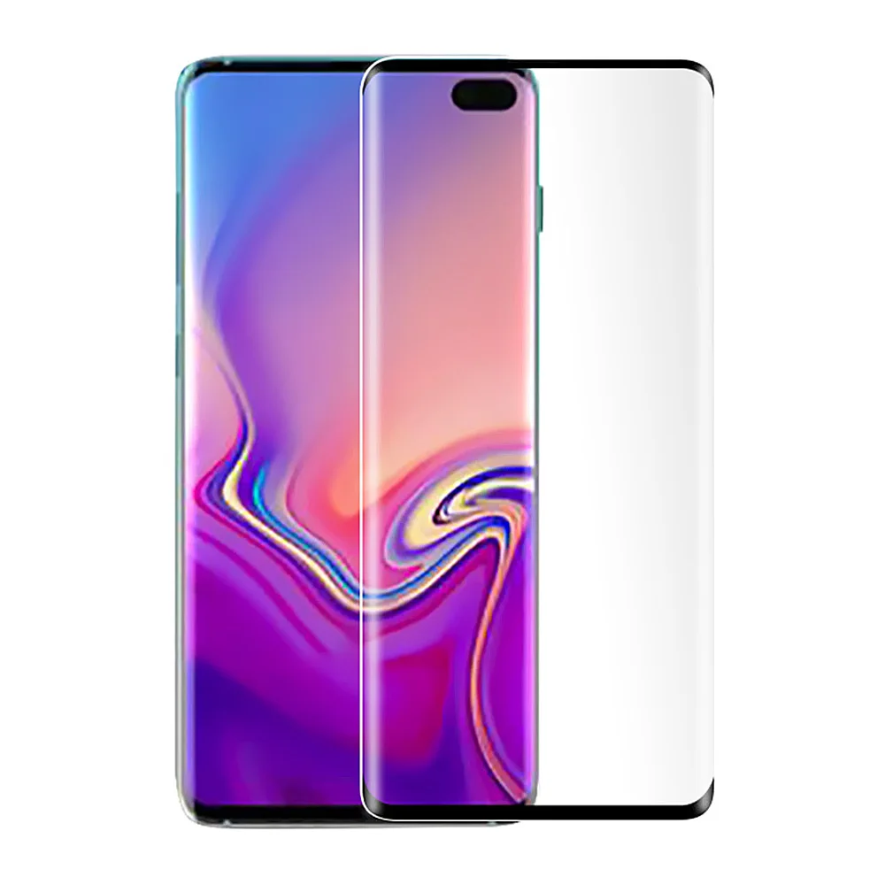 Защитная пленка для экрана из закаленного стекла полное покрытие Samsung Galaxy S10 Plus 3D