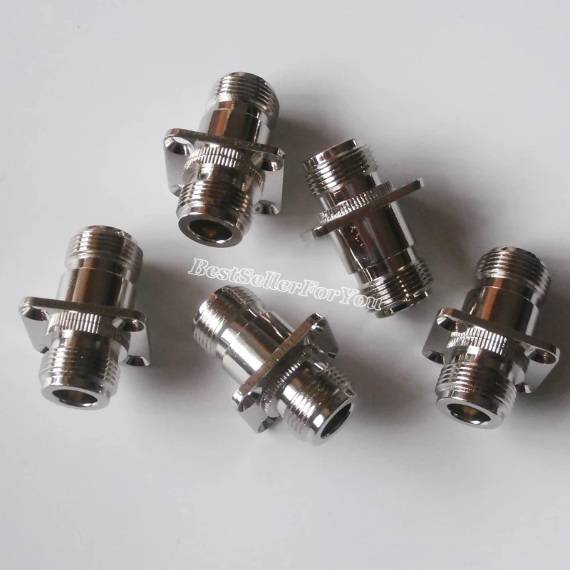 1 шт. N гнездовой к разъем Фланец Панель Крепление RF F/F адаптер|adapter connector|l connectoradapter