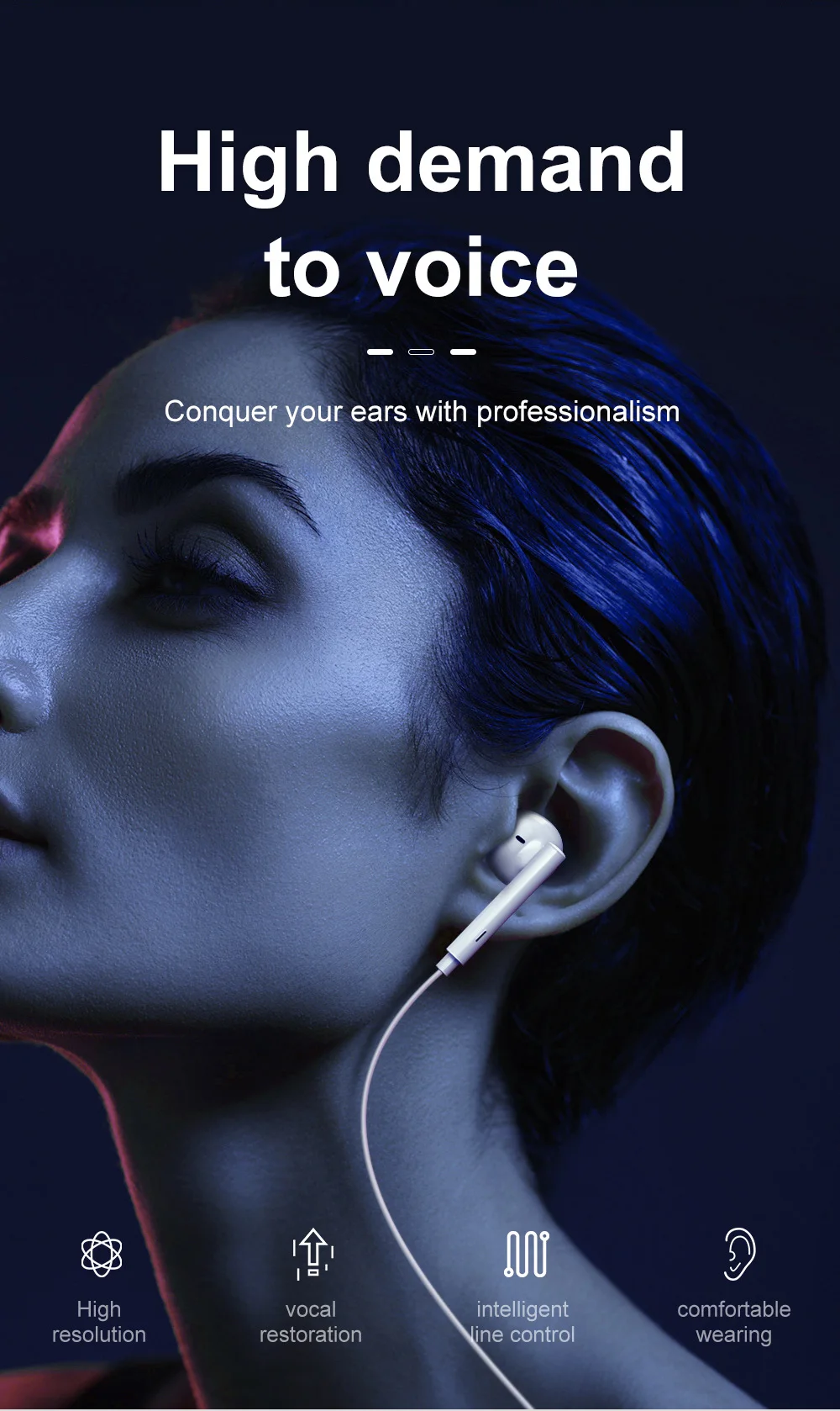 Mcdodo проводные наушники 3,5 мм Jack In Ear гарнитура с музыкой стерео Бас Звук наушники гарнитура для Xiaomi iPhone samsung динамик