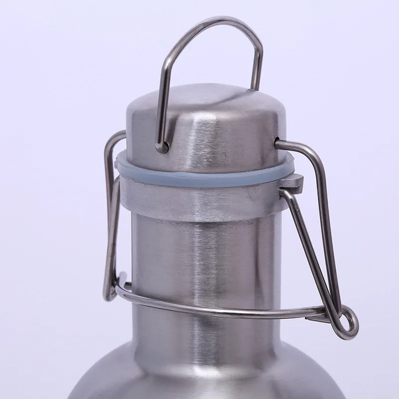 BPA FREE 2L большая емкость пивной винный бочонок Вакуумная бутылка для воды Виски