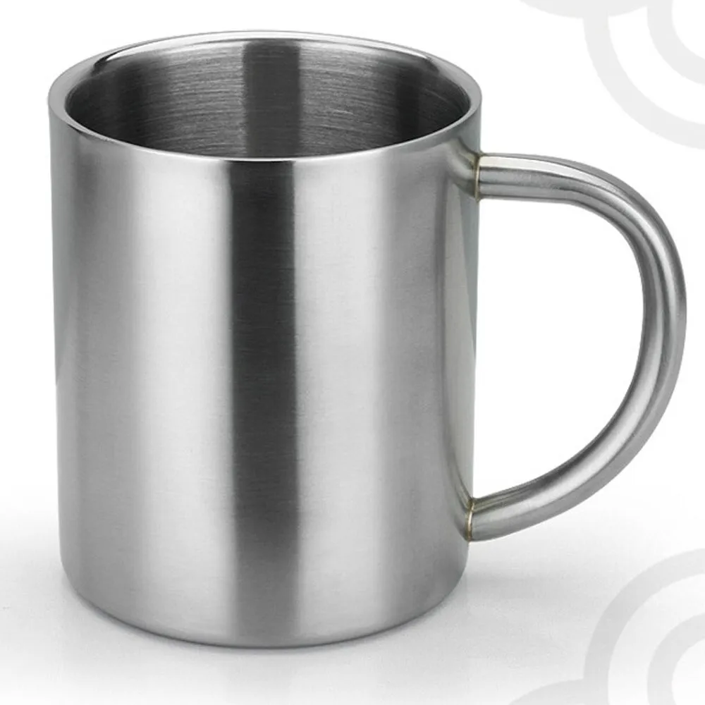 Realand Премиум из нержавеющей стали кружки для воды с двойными стенками кофе сок