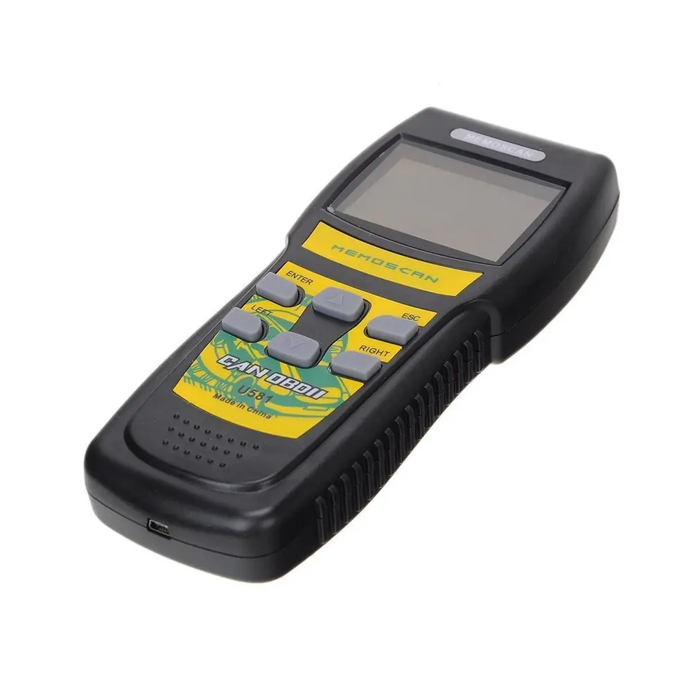 U581 OBD2 OBDII автомобильный двигатель диагностический сканер кодов неисправностей CAN