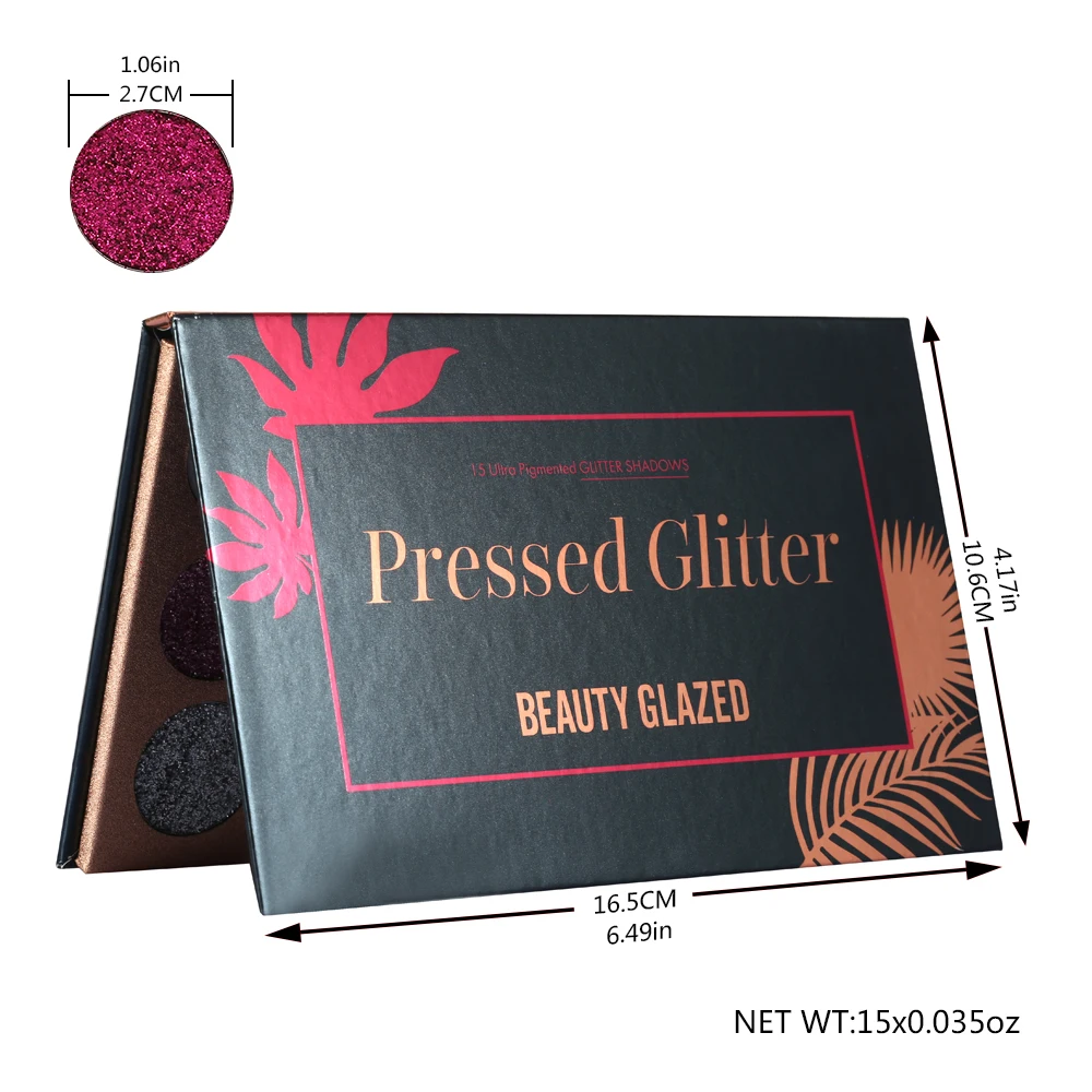 Красочные Тени для век BEAUTY GLAZED палитра стойких теней легкие в нанесении тени