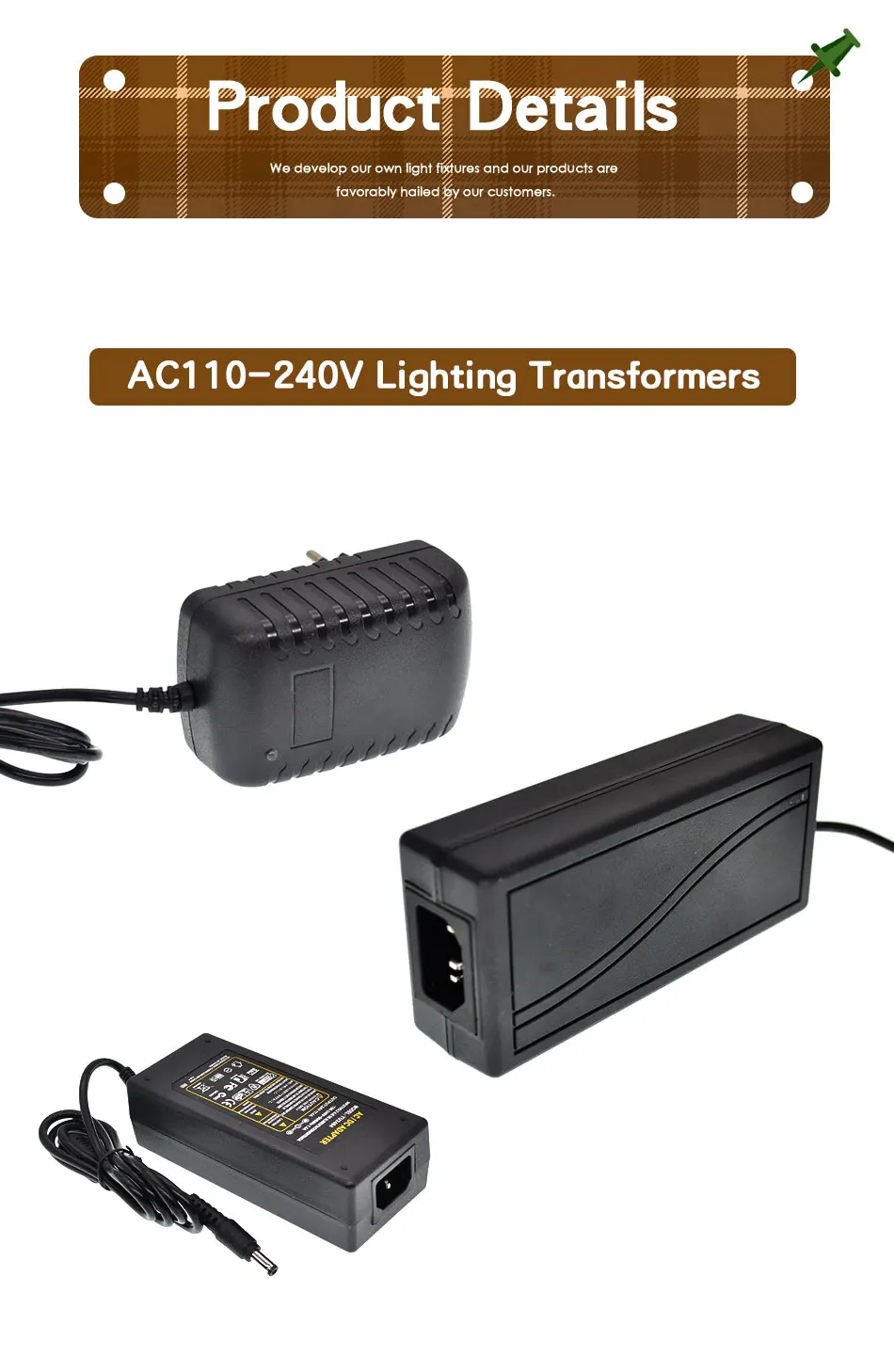 Трансформатор освещения AC110V 220V к DC 5V 12V 24V адаптер питания зарядное устройство 1A 2A 3A 4A 5A 6A 8A источник питания EU US AU UK Plug