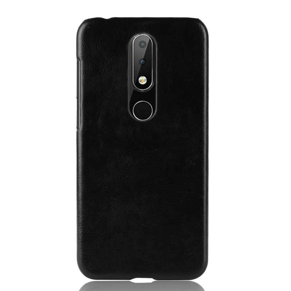 Личи шаблон мобильный чехол для телефона nokiax6 uxury искусственная кожа жесткий