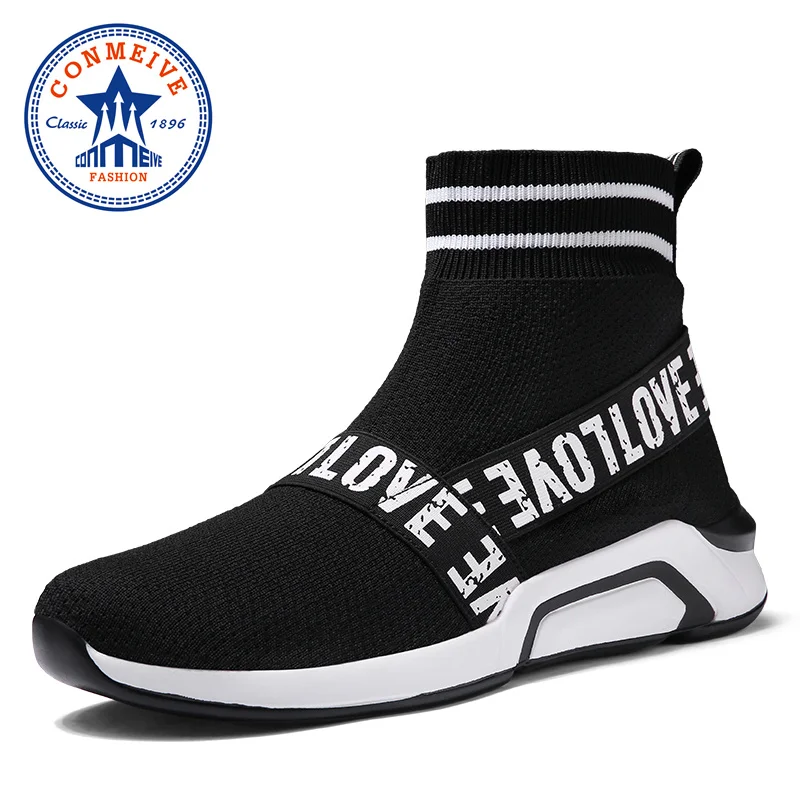 Зимние голяшка средней высоты для влюбленных спортивная обувь улицы без