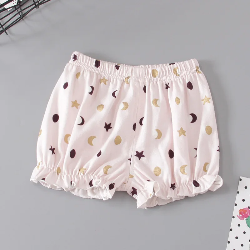 Тонкие штаны для мальчиков маленьких девочек летние хлопковые кружевные шорты