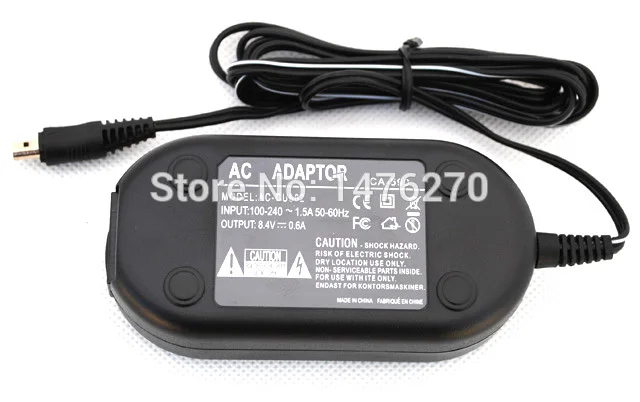 CA 590 CA590 590K CA590E AC адаптер питания для Canon Camcorder DC302 FS10 FS11 FS100 ZR800 ZR830 ZR850 ZR900 ZR930 ZR950