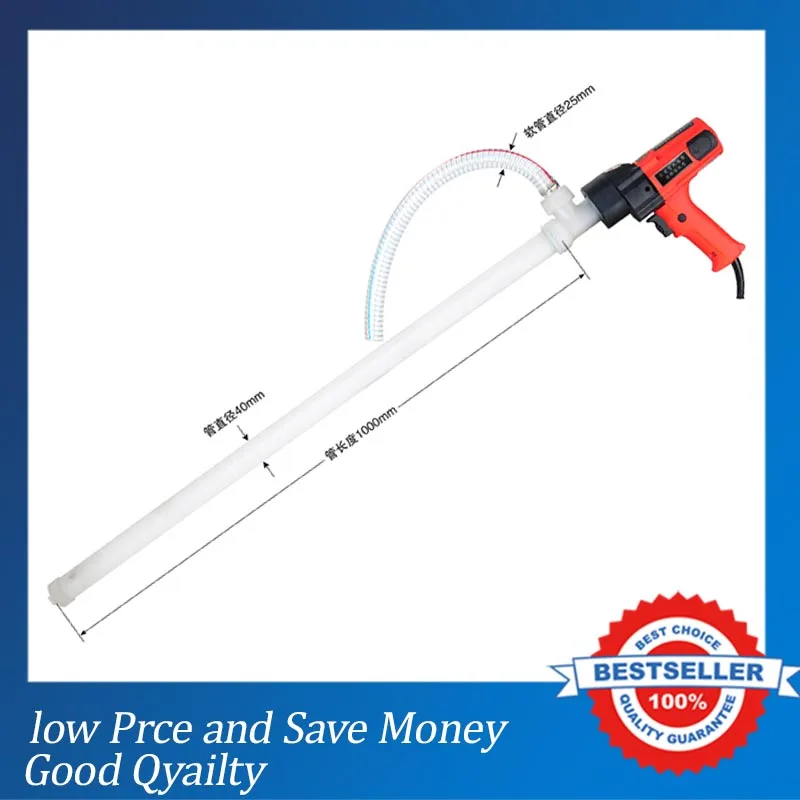 D70 PVDF материал трубы кислотостойкие химические Барабанные насосы 800W|drum pump|chemical drum