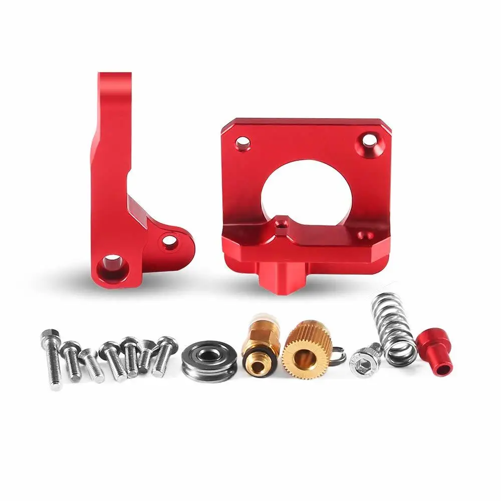 CR 10 экструдер улучшенный запасной Алюминиевый Экструдер MK8 для 3D принтера Creality