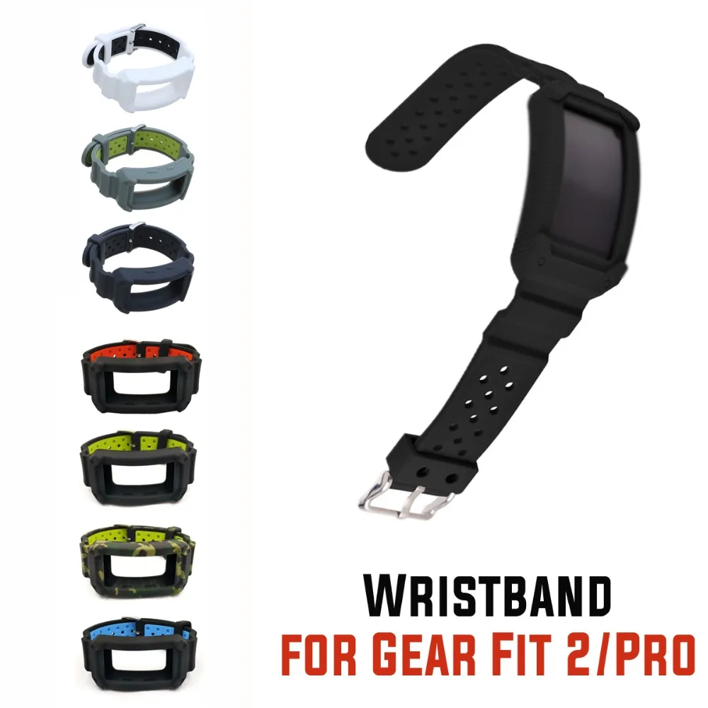 Ремешок силиконовый для Samsung Gear сменный спортивный браслет 2 SM-R360/Fit2 Pro R365 |