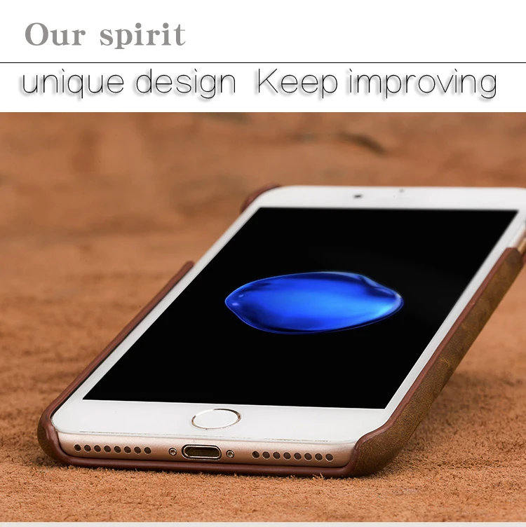 Модный кожаный чехол crazy horse для iPhone 7, 8, 6, 6 s plus, 5, 5s, se, x, ручная работа, на заказ, бизнес, crazy horse skin