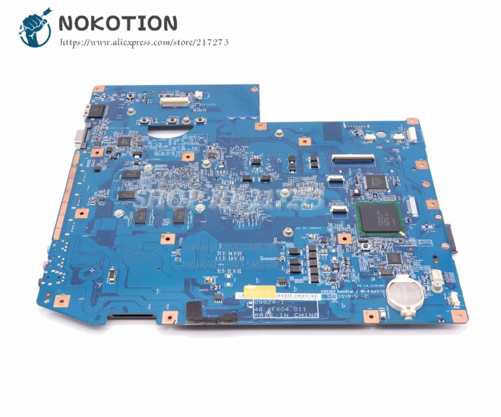 Материнская плата NOKOTION для ноутбука Acer aspire 7736 7736Z HD4650 1 ГБ MBPPM01001 Xperia q701001 488.4fx04. 011