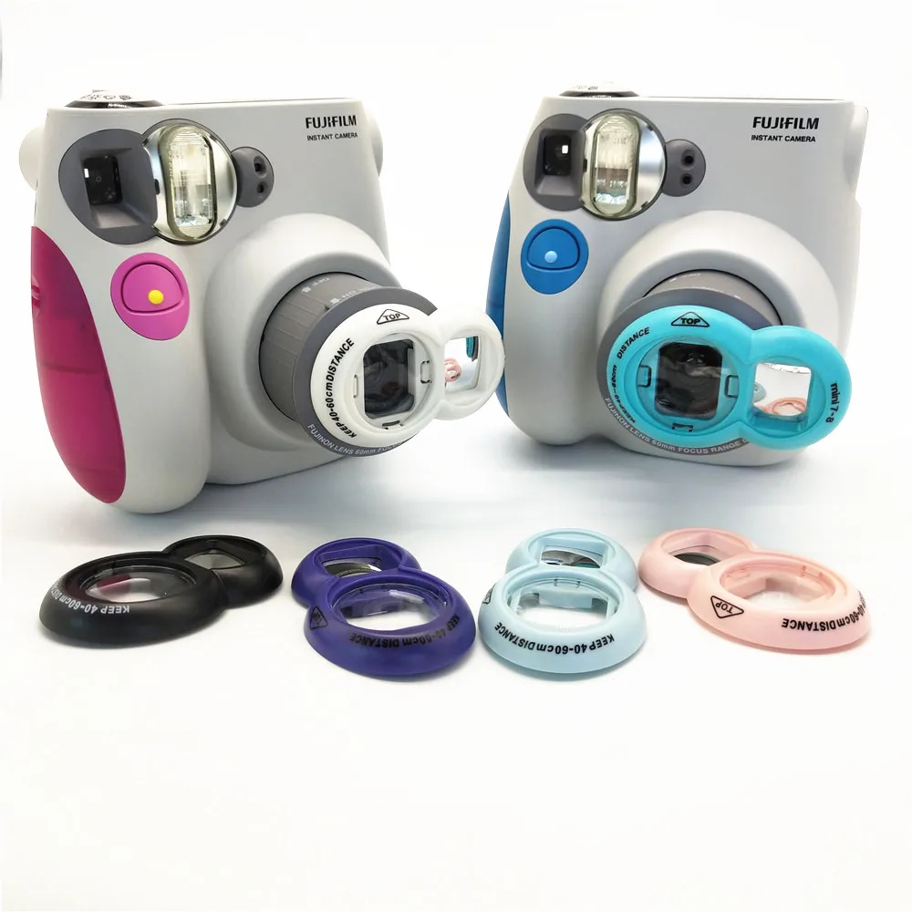 Новинка fujifilm Instax Mini 7 s/8/9 вращающиеся Автоспуск Зеркало приближение объектив для цифровой камеры FujiFilm пленка Камера