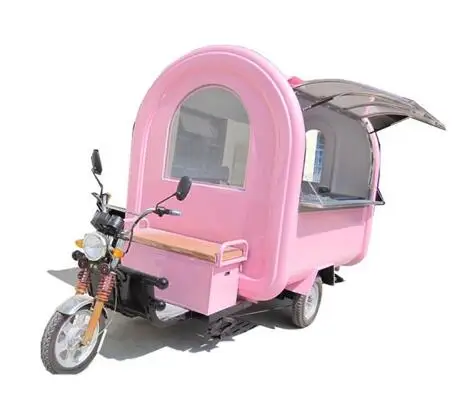 Electric Adult Tricycle Food Truck Mobile Kitchen Vending Kiosk Catering Trailer Ice Cream Coffee Bubble Tea Cart For Sale | Бытовая