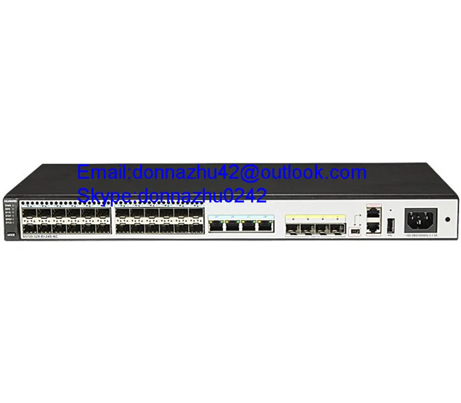 Оригинальный Новый Hua wei S5720 32X EI AC с 24 портами электроэнергии + 4 оптических порта