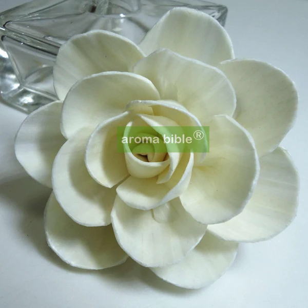 

1000 pcs /lot Handmade sola wood flowers for fragrance diffuser and home decor with 12cm Rope or rattan reed sticks Top quality