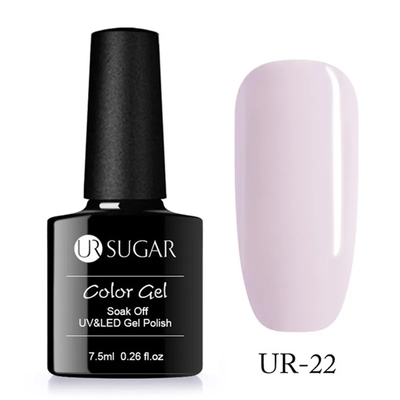 UR-22 Ur Sugar серии био-Гели Soak Off УФ гель-Лаки от Цвет пальто УФ& светодиодный Маникюр нейл-арта украшения аксессуар Гель-лак - Цвет: UR-22