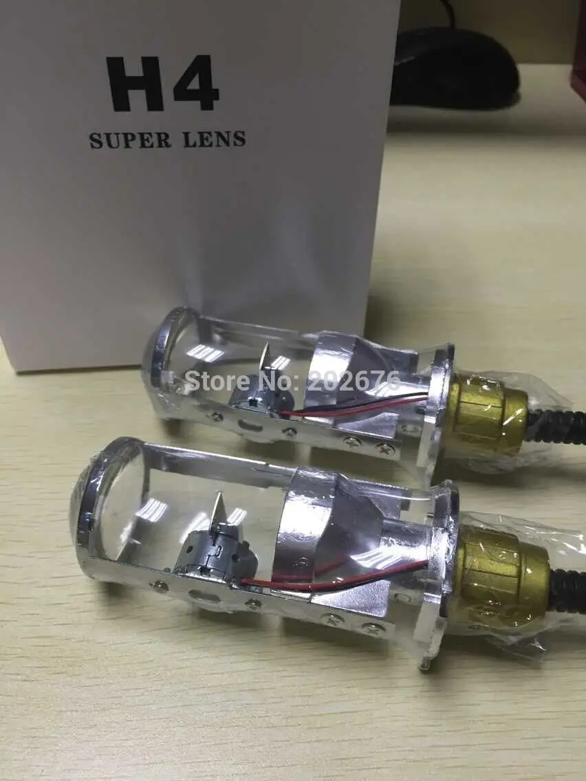 DLAND 35 Вт H4 мини DH BI-XENON объектив проектора V1, с ближнего и дальнего света, с долгим сроком службы