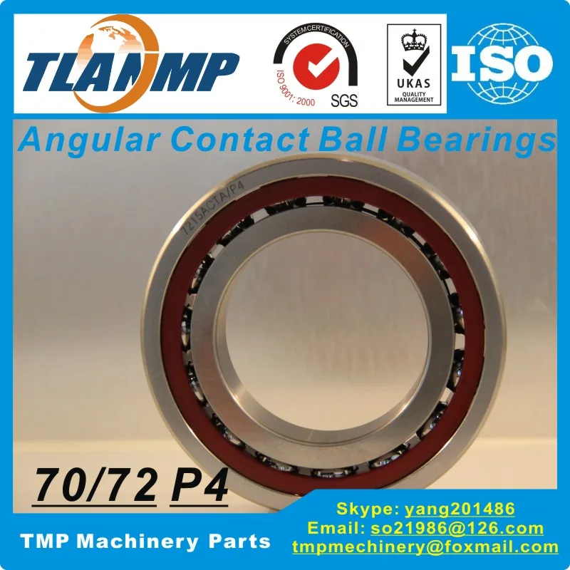 

7014C 7014AC TYN DB/DF/DT/SUL /P4 Angular Contact Ball Bearing (70x110x20mm) Precision Ball Bearing Made in China