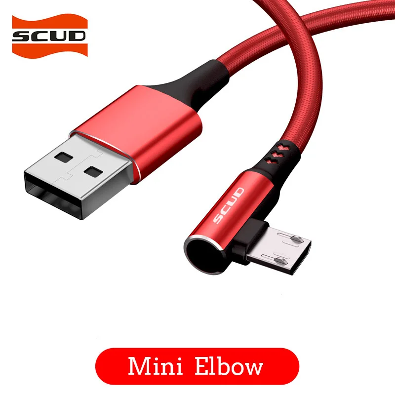 Кабель для передачи данных SCUD SJ RM9 кабель Micro USB нейлоновый зарядки и мобильного