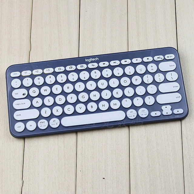 Для logitech K380 крышка клавиатуры силиконовая Водонепроницаемый настольный компьютер kyeboard защитная пленка