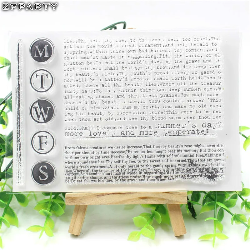 Прозрачный силиконовый штамп/печать для скрапбукинга/фотоальбома|clear stamps|transparent