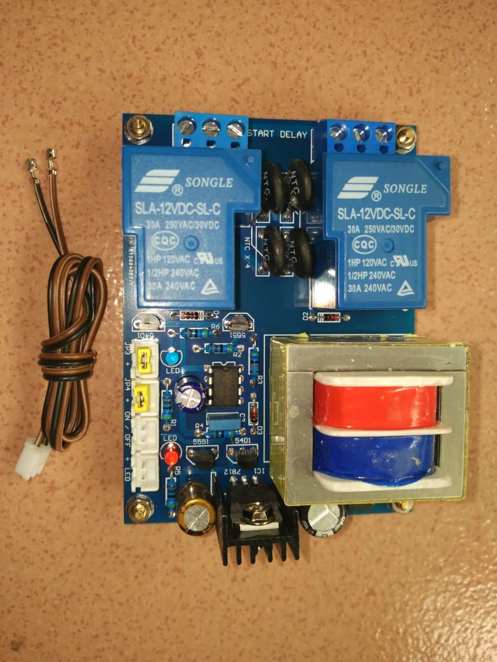 Breeze audio 1000 Вт 30A высокомощная реле задержка плавного пуска плата питания для
