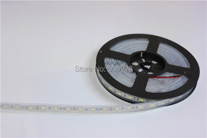 5 м/лот 300LED RGB/белый/теплый белый/синий/красный/зеленый/желтый IP67silicon tube