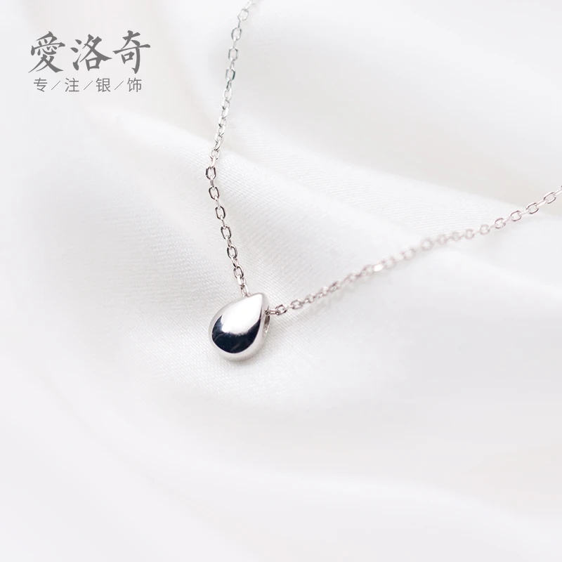Серебряное ожерелье AROCH S925 женственное маленькое простая мини цепочка для