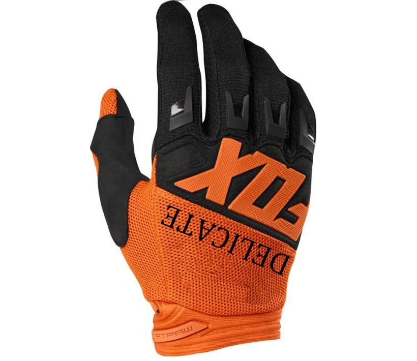 NAUGHTY FOX Dirtpaw 360 MX гонки оранжевые перчатки эндуро MTB DH мотокросс Маутейн велосипедные гоночные перчатки