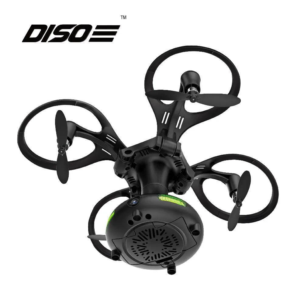 Складной мини Квадрокоптер DISO 09 с функцией удержания Wi Fi FPV|Радиоуправляемые
