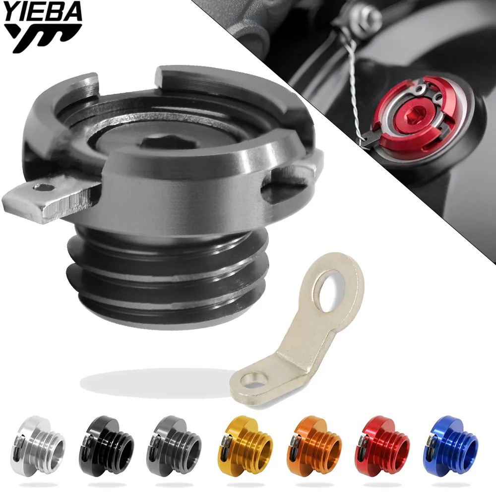 M20 * 2 5 CNC Крышка масляного фильтра двигателя мотоцикла для HONDA CBR954RR SEROW225/250 86-15 WR450F