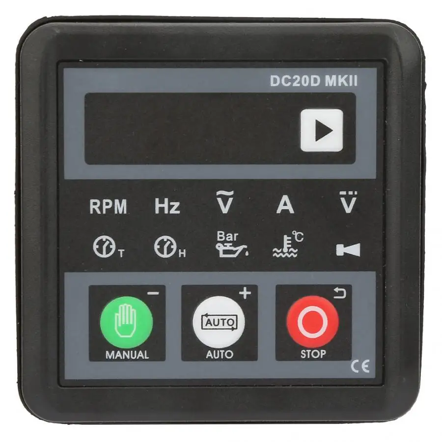 Электронная панель управления генератором DC20D MKII для дизельного двигателя или
