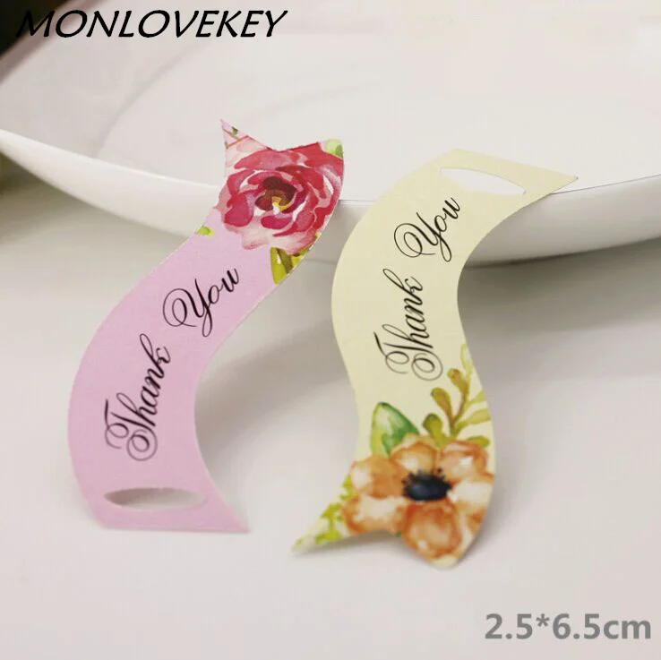 Горячее предложение 100 шт винтажный подарок Благодарим Вас за пользу бирки в