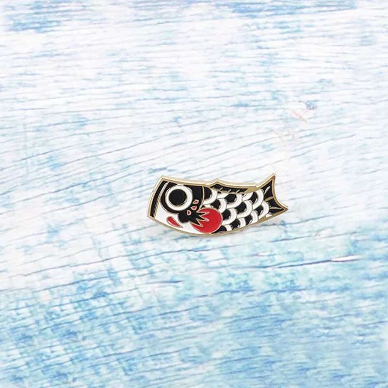 Броши в японском стиле искусственные суши кои океанская волна Сакура Нигири
