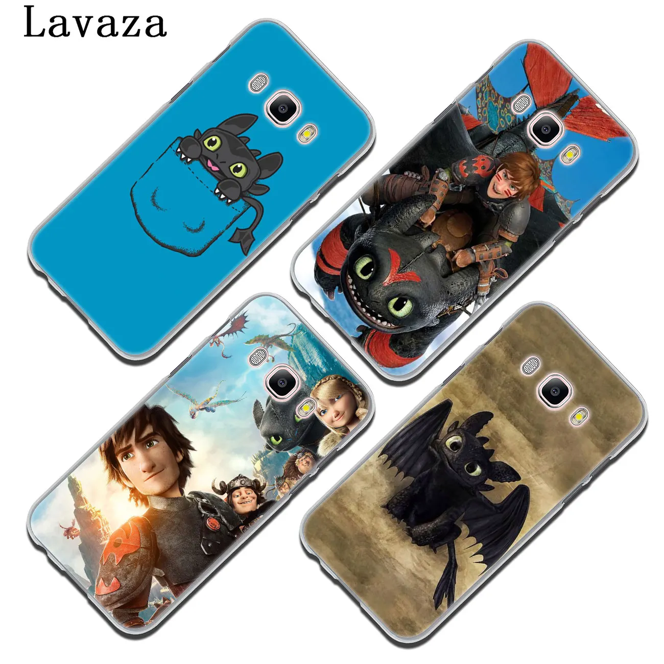 Милый чехол для телефона Lavaza с беззубным поездом и драконом Samsung Galaxy J8 J7 Duo J6 J5 J4 Plus