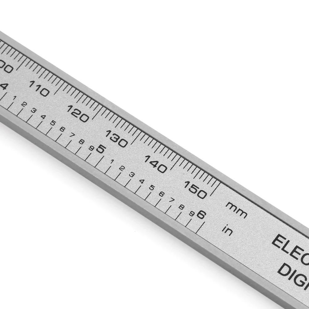 0 150 мм ЖК дисплей Электронный цифровой микрометр пластик углеродного волокна