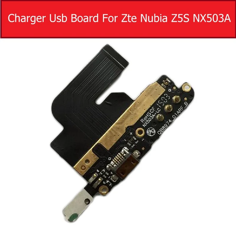 

USB Charger board For ZTE Nubia Z5S NX503A Charging Usb port Dock connector to mainBoard Module Accessory Repair Parts