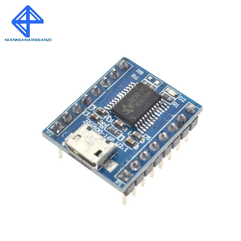 JQ6500 16P 16 Мбит голосовой звуковой модуль USB заменить один на 5 способ MP3 стандарт|usb