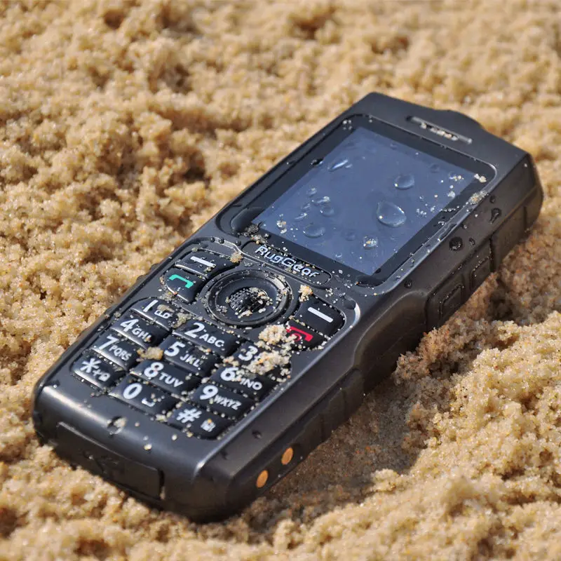 Водонепроницаемый прочный телефон сотовый RugGear RG100 разблокирована армейский