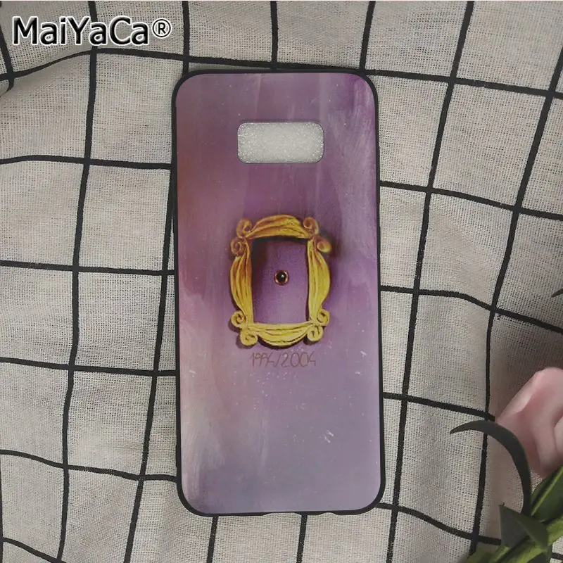 MaiYaCa центральный Perk кофе друзья ТВ шоу как вы делаете Дверь чехол для телефона для samsung galaxy s8 s9plus s7 s6 note8 note9 5 4 Чехол