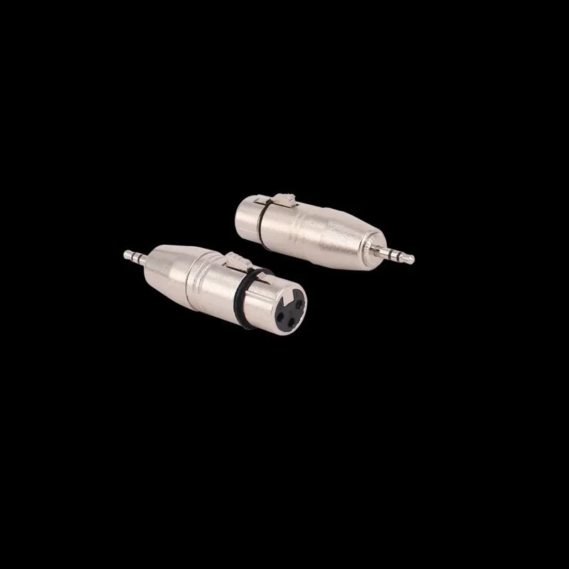 Штепсельная Вилка XLR 3 5 мм штепсельная вилка аудио двухканальный стерео адаптер