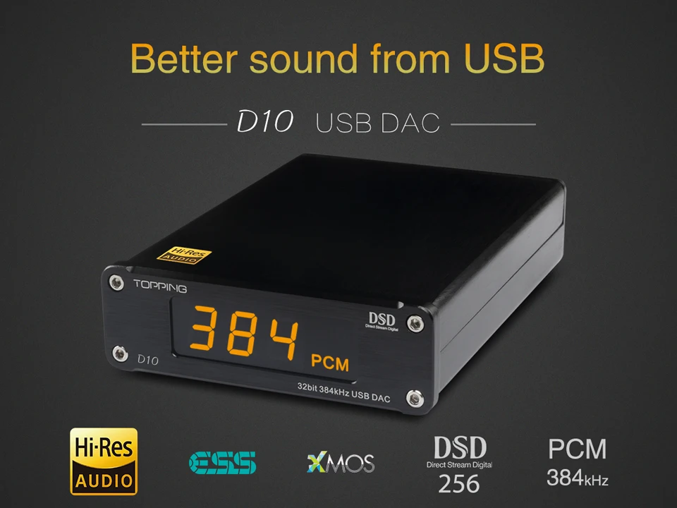 TOPPING D10 цифровой USB DAC аудио усилитель Hifi Spdif DAC Amp ES9018KAM DSD DAC усилитель аудио декодер xmos xu208 сбалансированный