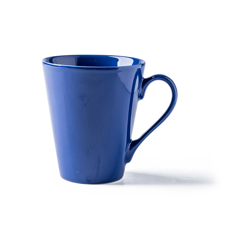 Creative mug cone cup tableware home creative fashion ceramic coffee small fresh drinking | Дом и сад
